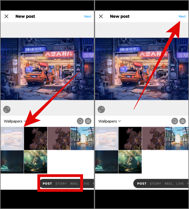 如何在 Instagram 上與好友分享貼文和捲軸