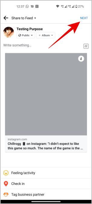 如何在 Facebook、頁面、群組和 Messenger 上分享 Instagram Reels