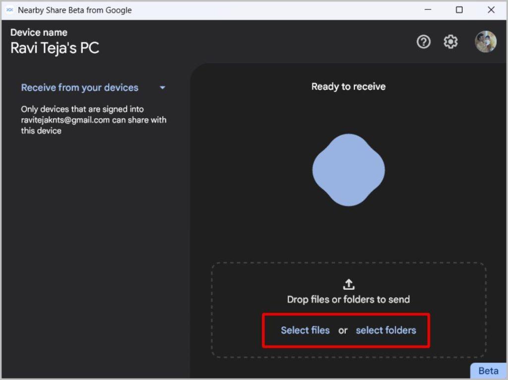 如何透過附近共享在 Android 和 Windows 之間共享文件