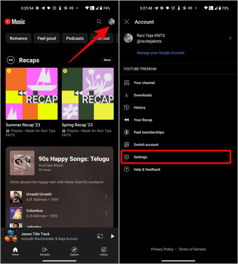 如何停用 Spotify 和 YouTube Music 上的視頻