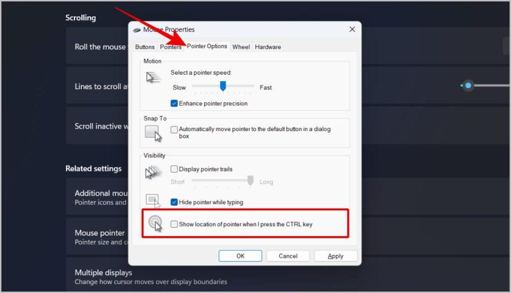如何在 Windows 11 和 10 上尋找滑鼠指標