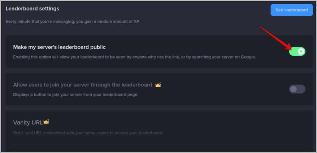 適用於 MEE6 等級的免費替代 Discord 機器人